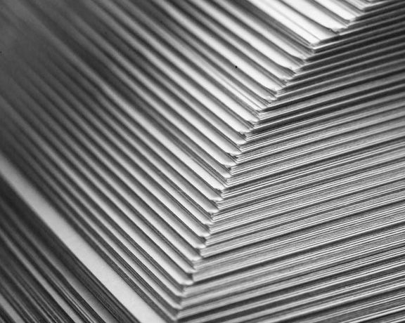 Close up of a stack of papers