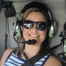 Photo of a person with large headphones